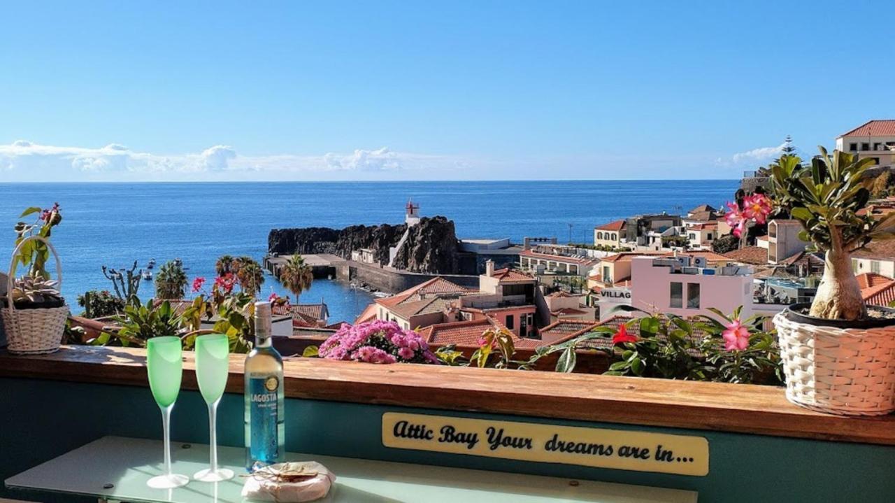 Appartamento Attic Bay Câmara de Lobos Esterno foto