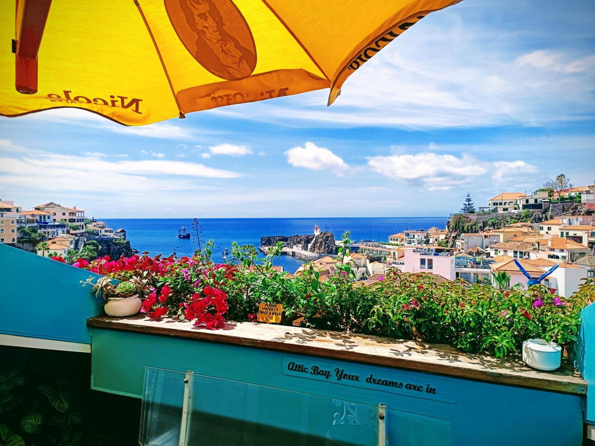 Appartamento Attic Bay Câmara de Lobos Esterno foto